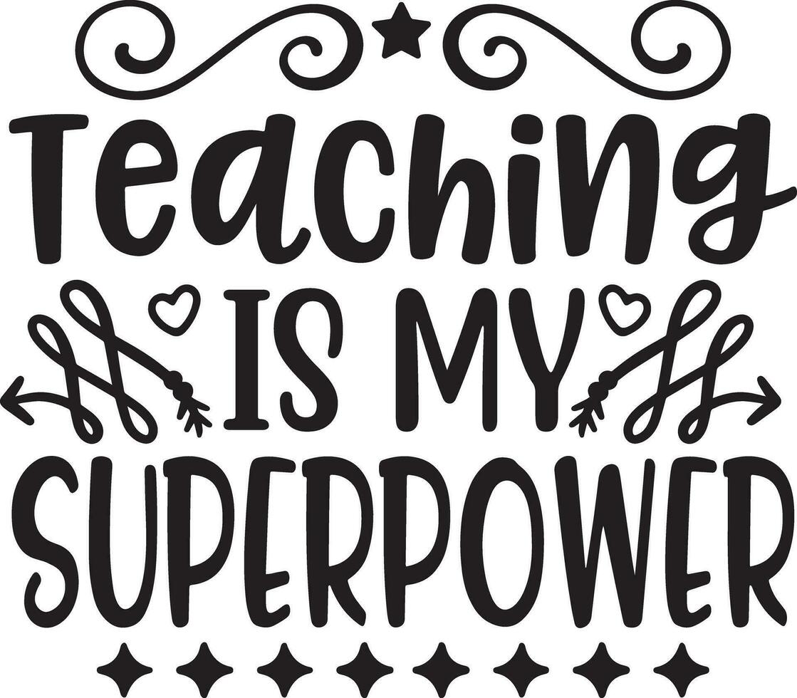 Teacher Quotes Vector Design