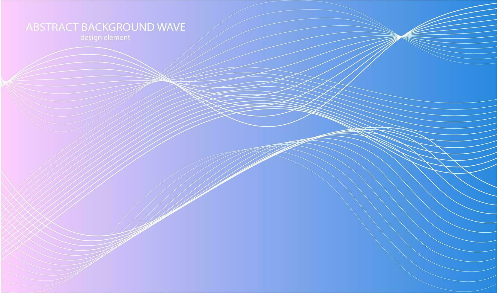 Abstract wave element for design. Digital frequency track equalizer. Stylized line art background. Colorful shiny wave with lines created using blend tool. Curved wavy line, smooth stripe. Vector