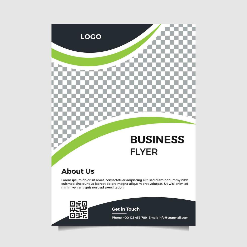 Creative professional corporate flyer design vector