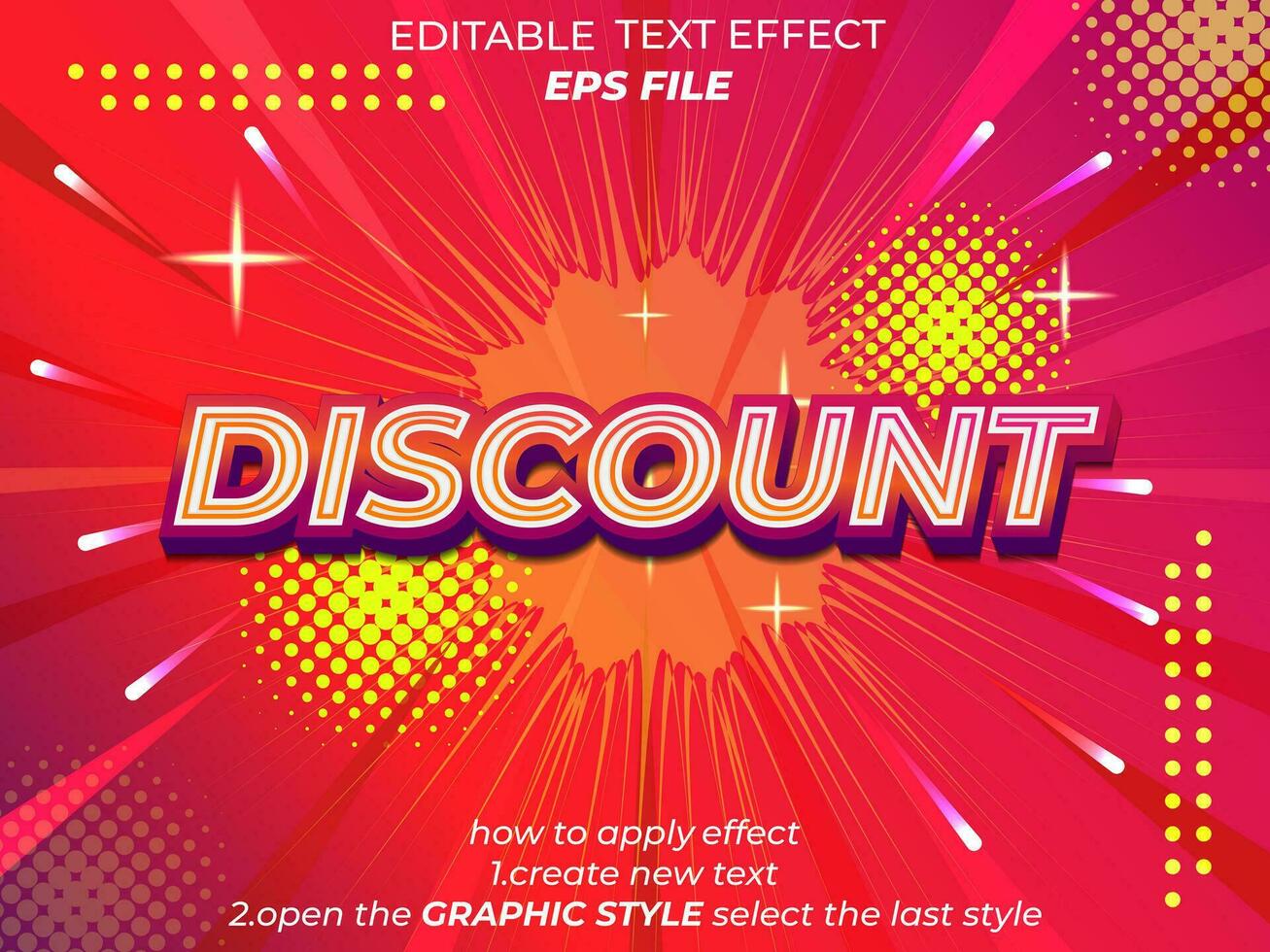 super deal text effect, font editable, typography, 3d text. vector template