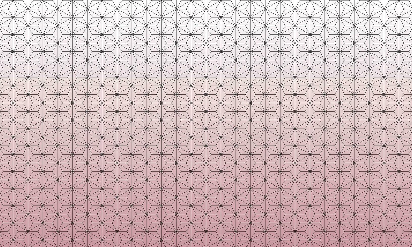 Seamless traditional Japanese asanoha pattern background. vector
