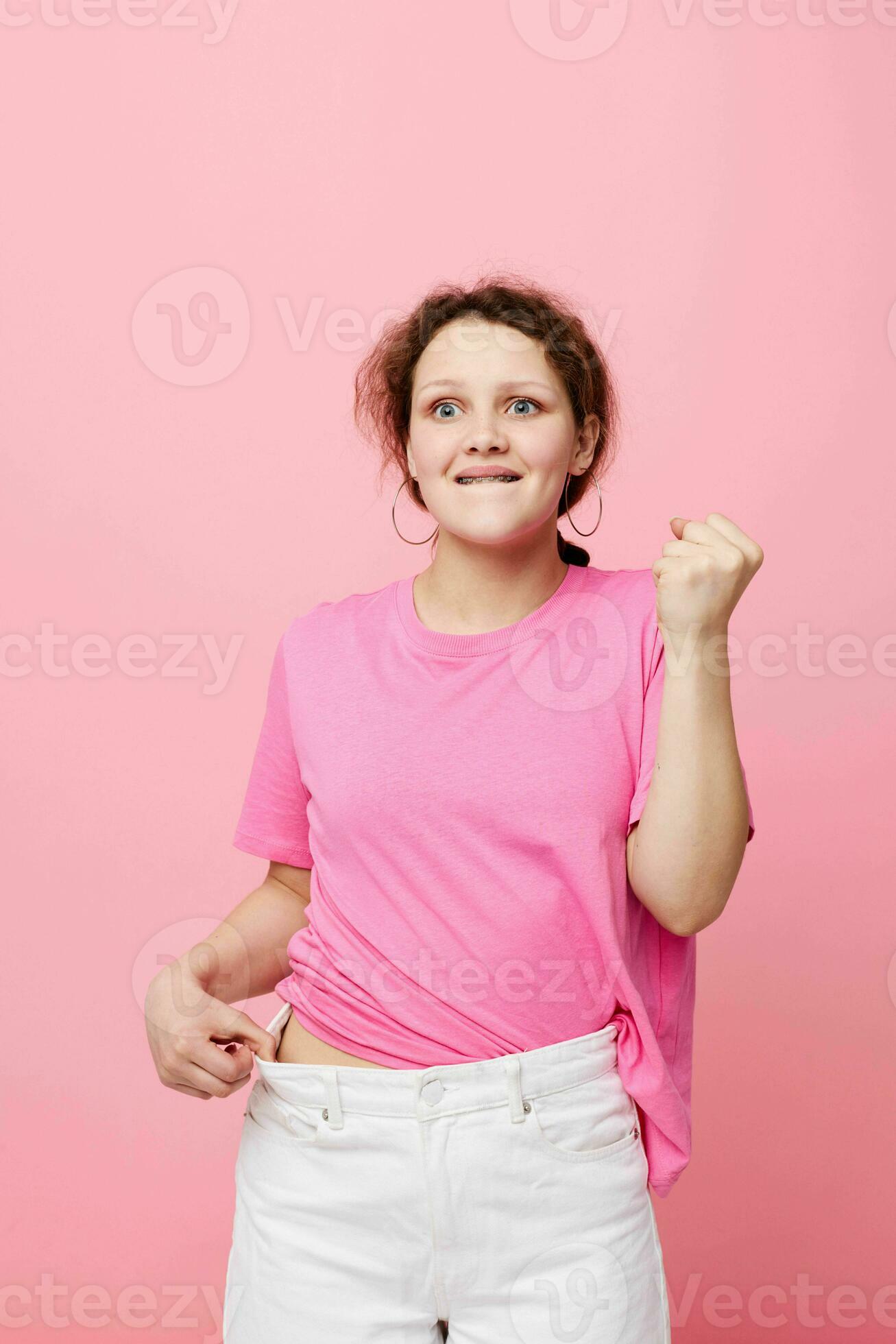 attractive young woman Youth clothing posing modern style Lifestyle  unaltered 25696624 Stock Photo at Vecteezy