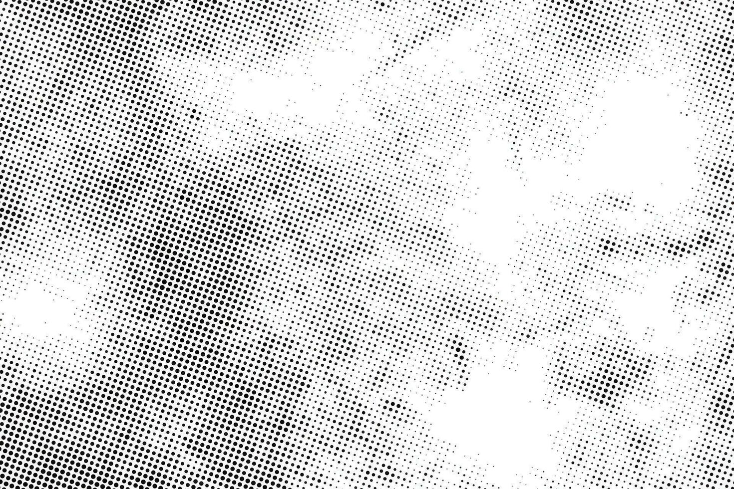 Vector dots pattern halfton black and white background.