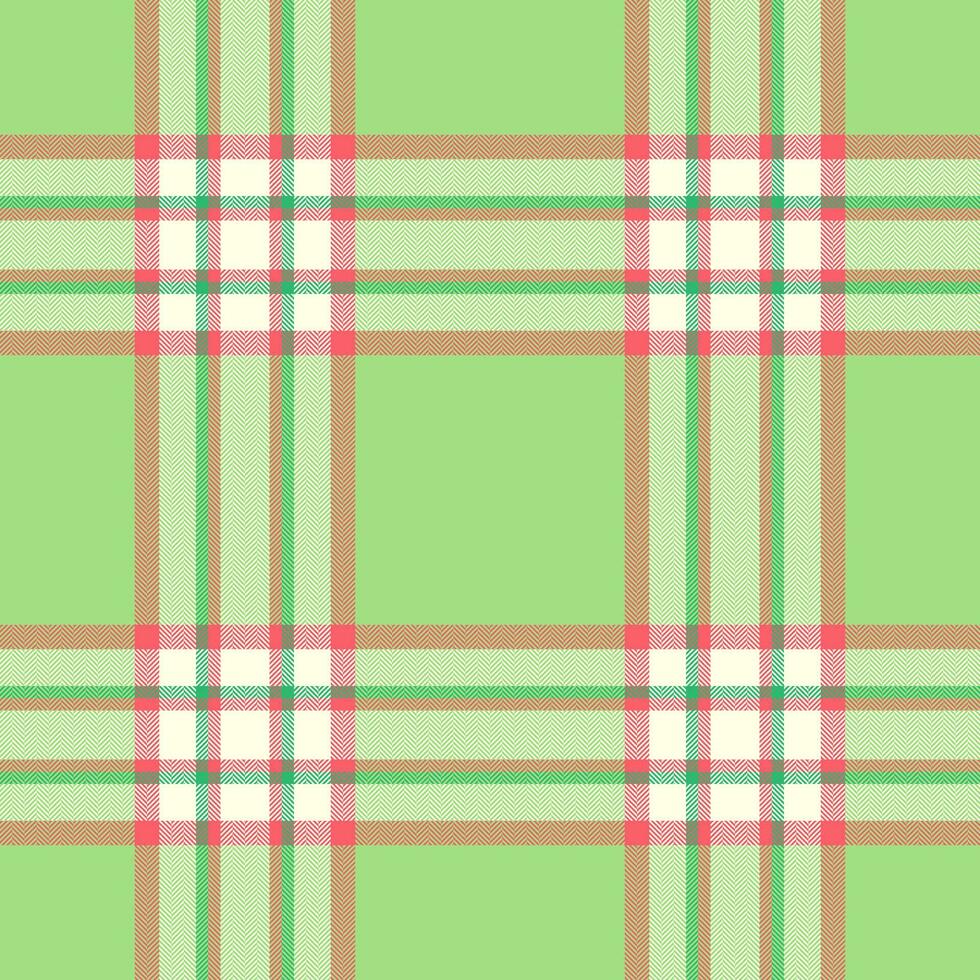 Background seamless plaid of textile texture pattern with a check fabric vector tartan.