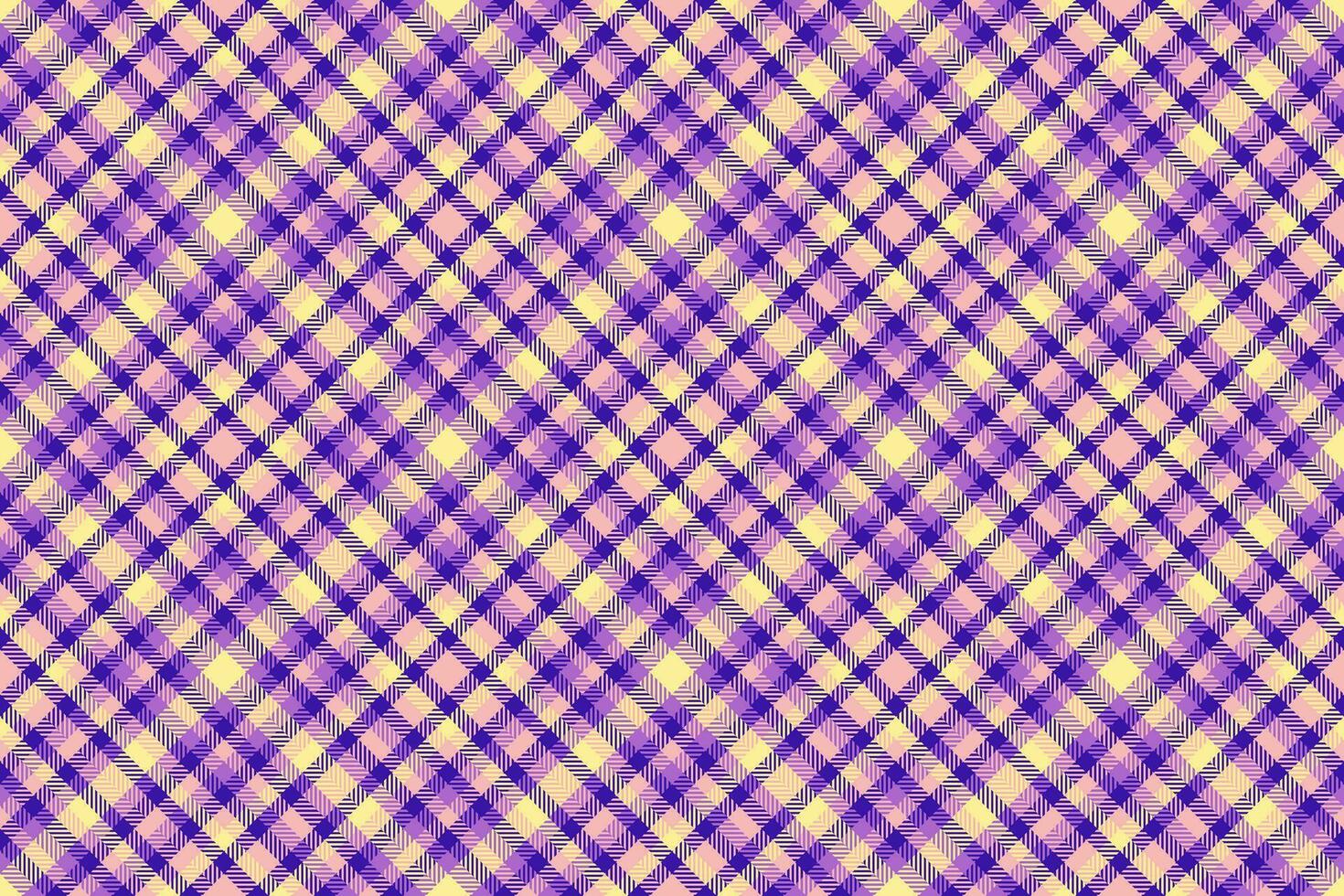 Fabric background vector of textile seamless check with a pattern tartan plaid texture.