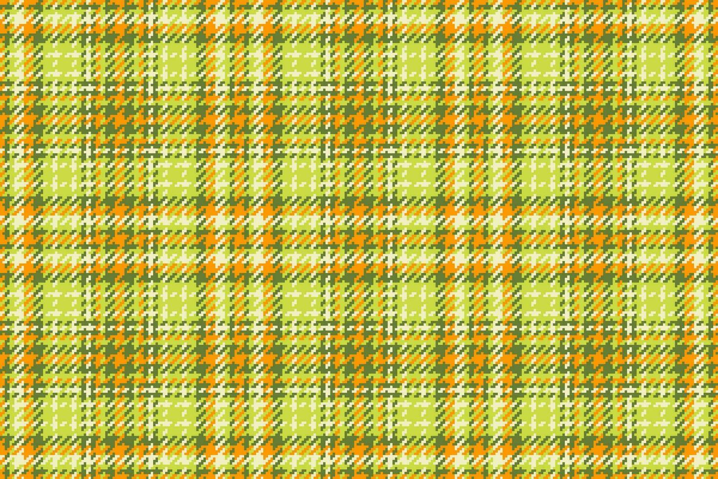 Seamless pattern texture of plaid check tartan with a vector fabric background textile.