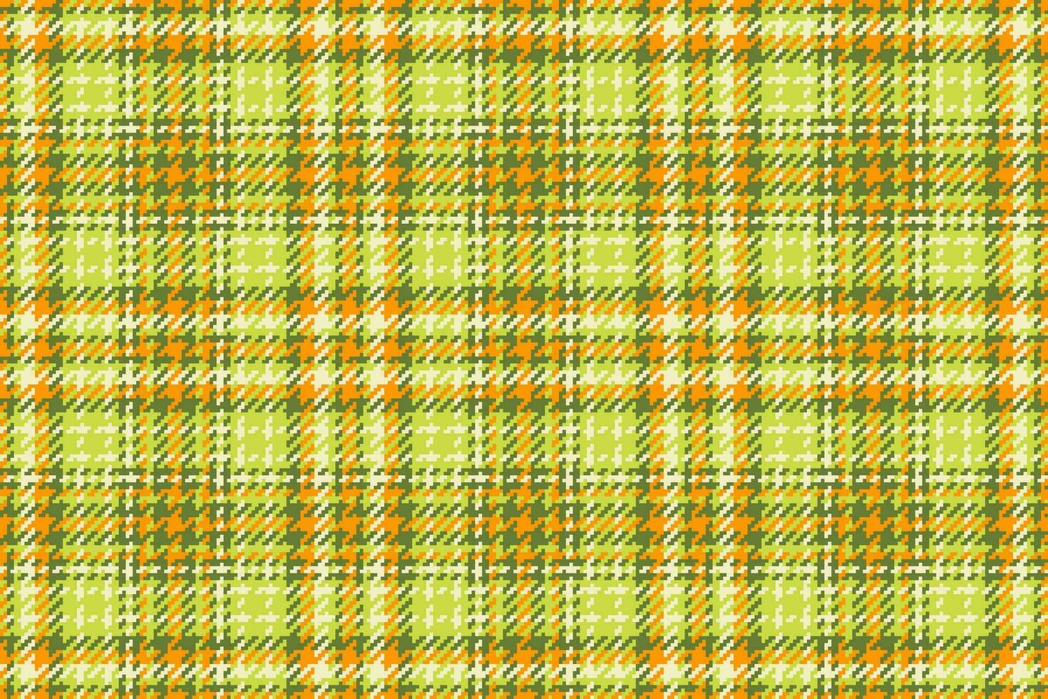 Seamless pattern texture of plaid check tartan with a vector fabric background textile.