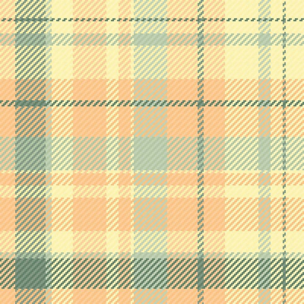 Fabric vector plaid of seamless check textile with a texture pattern background tartan.
