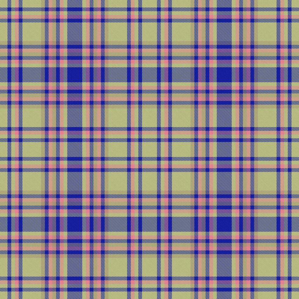 Pattern plaid vector of textile texture check with a fabric tartan background seamless.