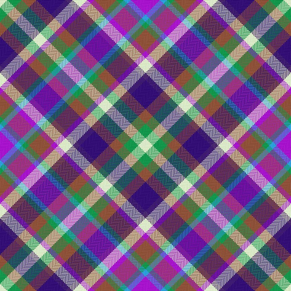 Pattern seamless texture of check vector plaid with a textile fabric background tartan.