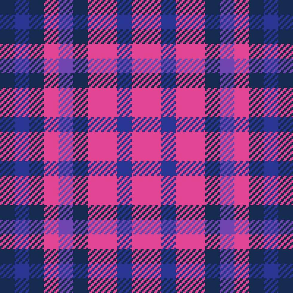 Tartan fabric check of seamless texture background with a plaid textile pattern vector. vector