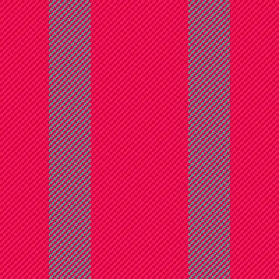 Background textile stripe of seamless vertical vector with a texture fabric lines pattern.