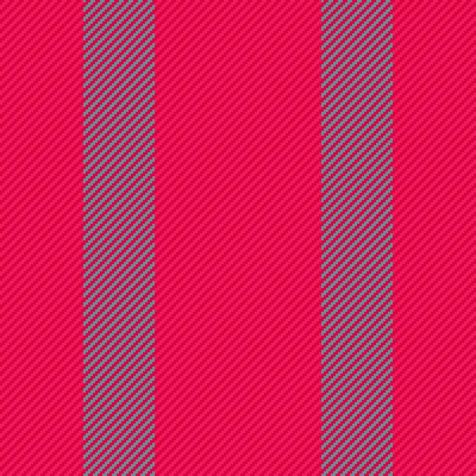 Background textile stripe of seamless vertical vector with a texture fabric lines pattern.
