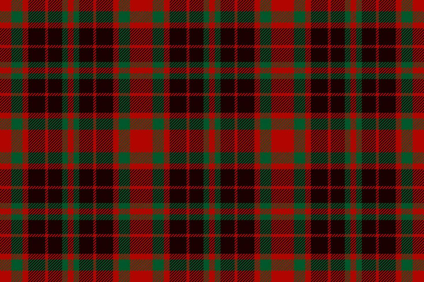 Plaid background, check seamless pattern in red. Vector fabric texture for textile print, wrapping paper, gift card or wallpaper.