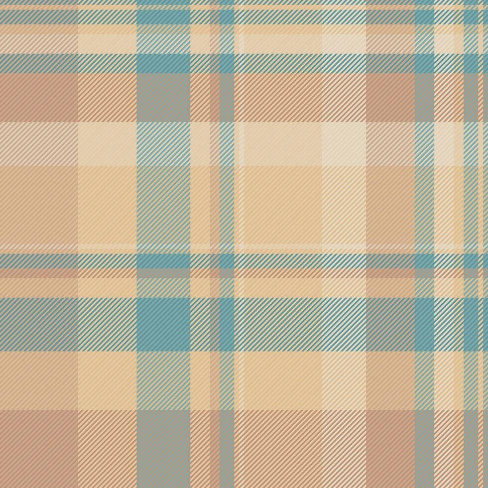 Seamless fabric check of texture tartan background with a textile pattern vector plaid.