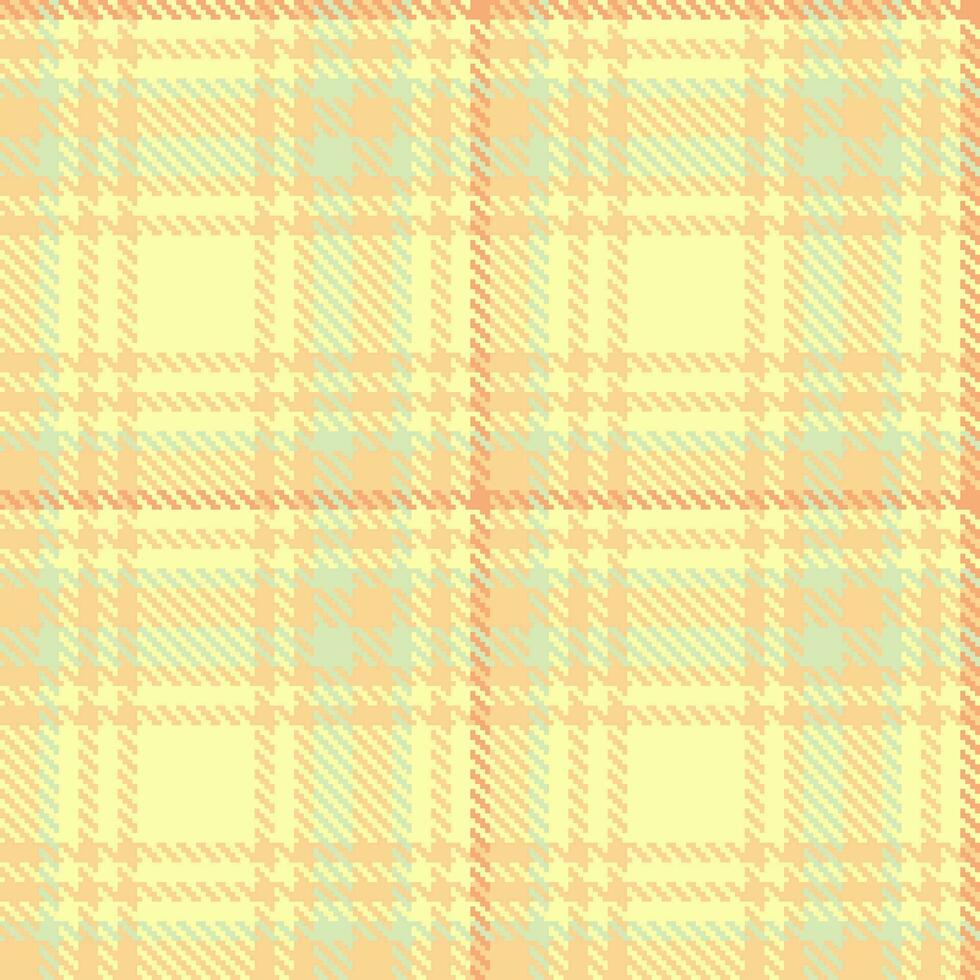 Pattern plaid check of seamless textile texture with a fabric background vector tartan.