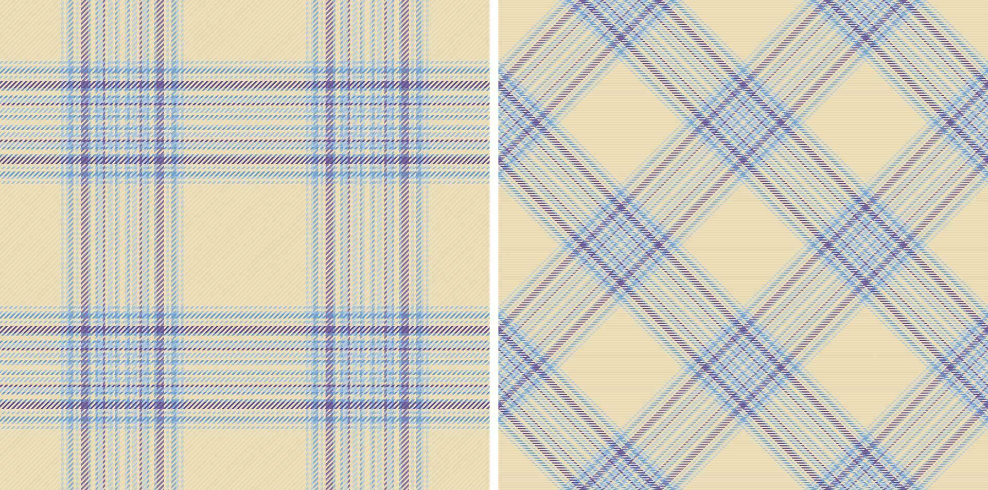 Textile plaid check of tartan vector fabric with a seamless pattern texture background.