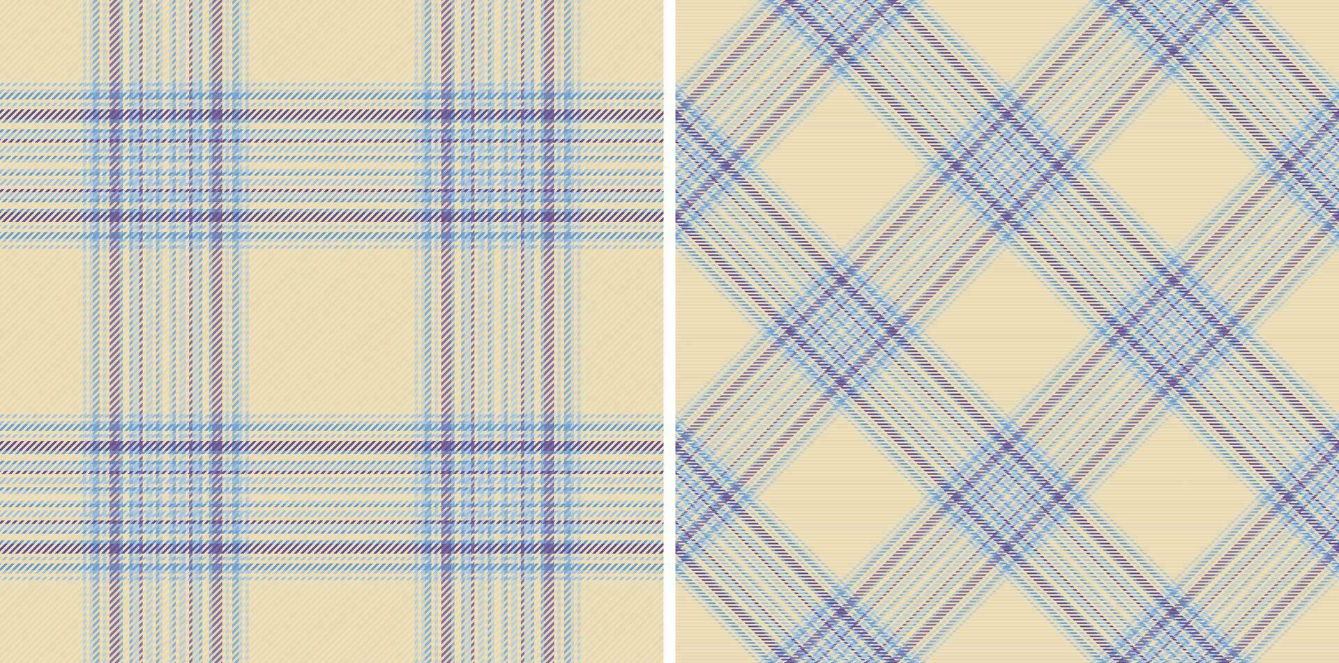 Textile plaid check of tartan vector fabric with a seamless pattern texture background.