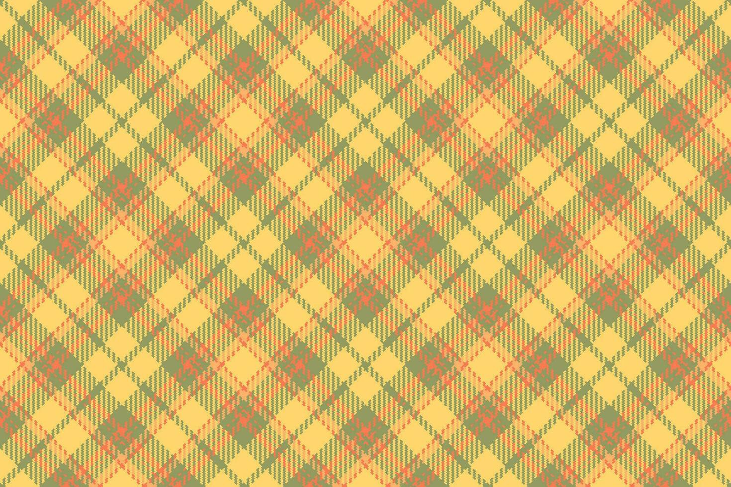 Fabric plaid vector of seamless textile background with a tartan check pattern texture.