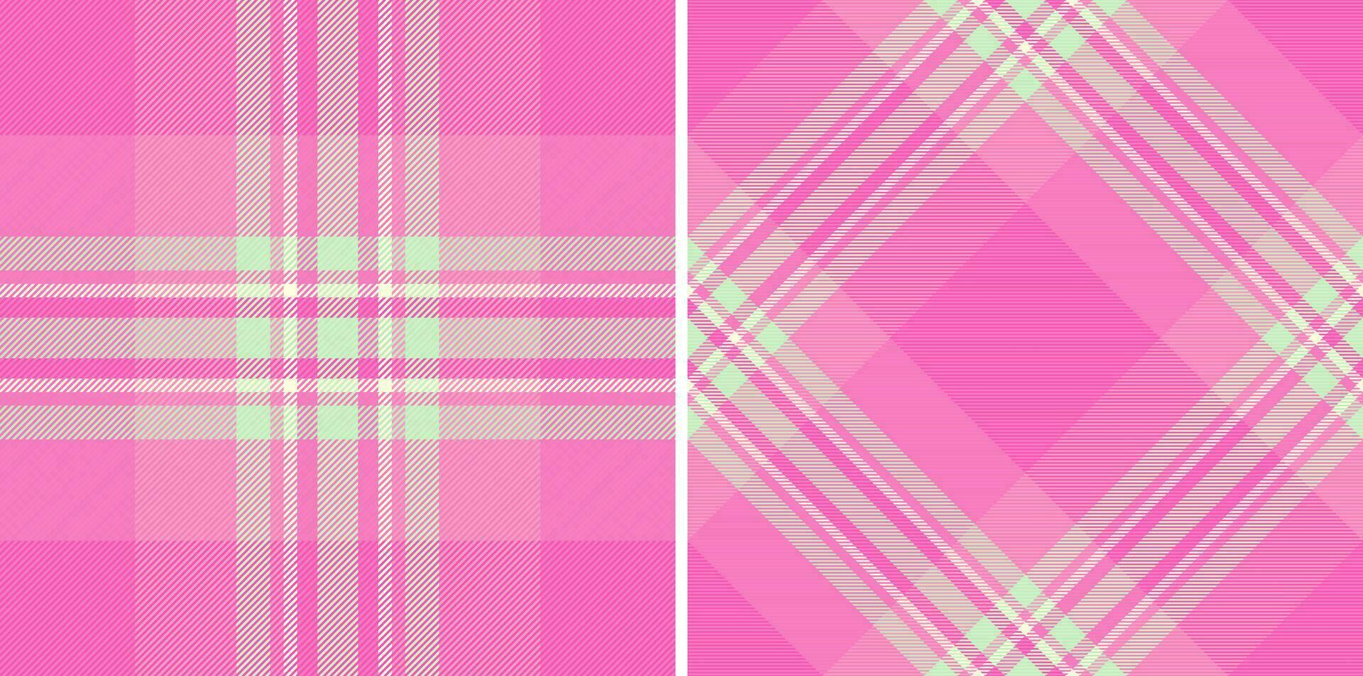 Fabric textile tartan of seamless background check with a pattern texture plaid vector. vector