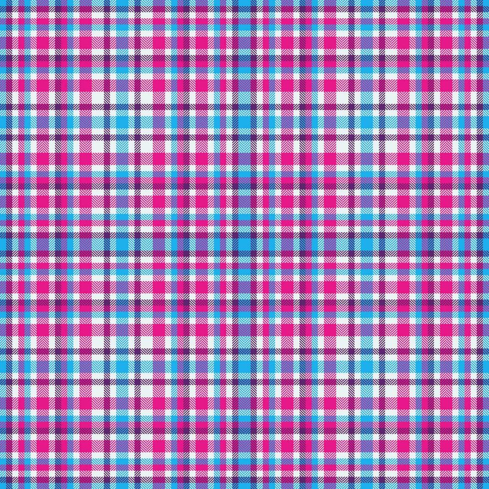 Texture textile background of fabric seamless pattern with a check vector plaid tartan.