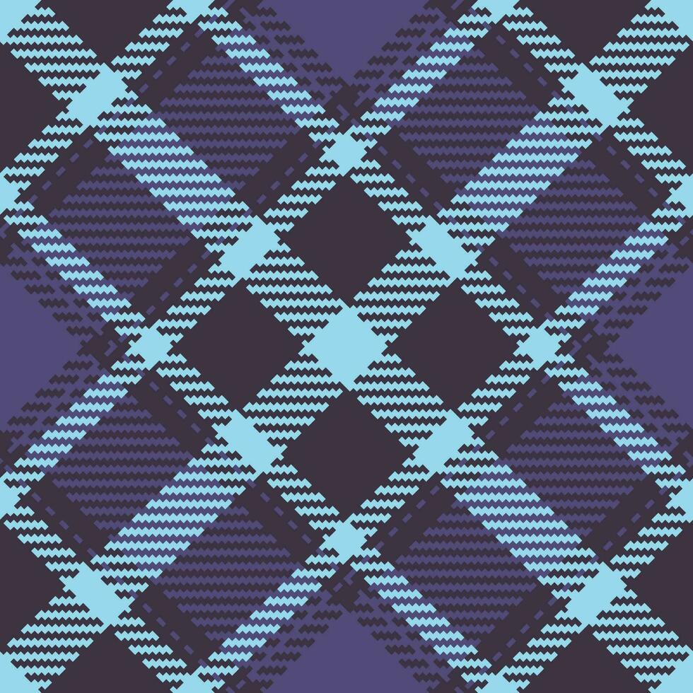 Vector fabric background of pattern plaid texture with a check seamless textile tartan.