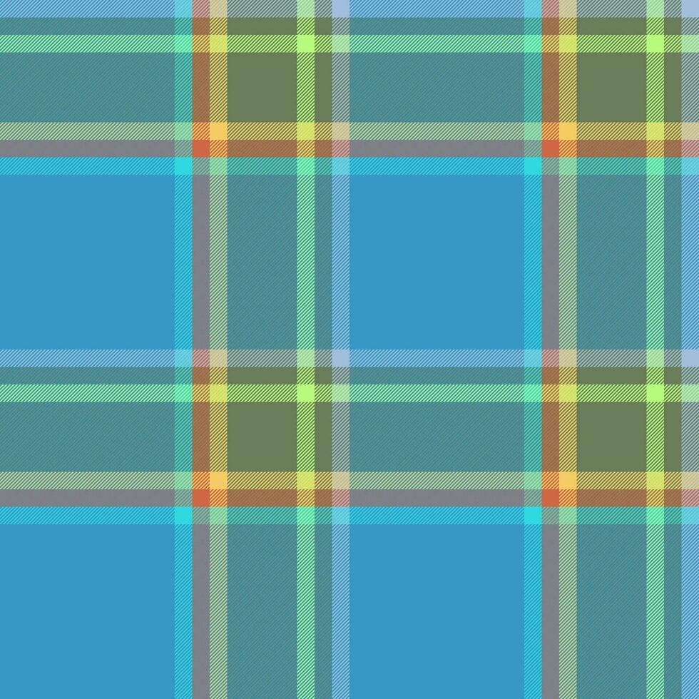 Tartan pattern background of check texture vector with a seamless fabric plaid textile.
