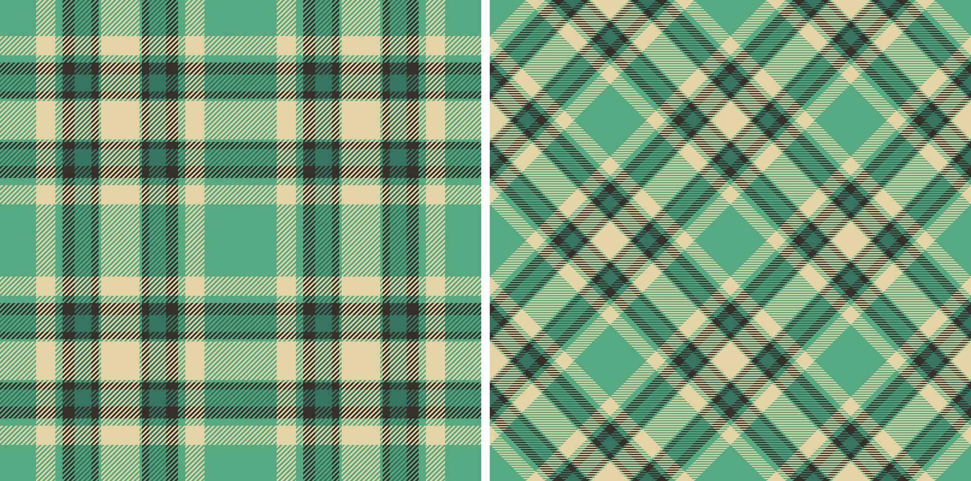 Plaid tartan texture of seamless check background with a textile pattern fabric vector. vector