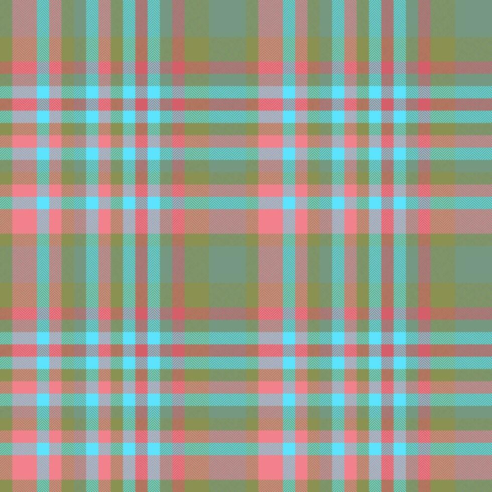 Textile background pattern of plaid fabric texture with a check seamless tartan vector. vector