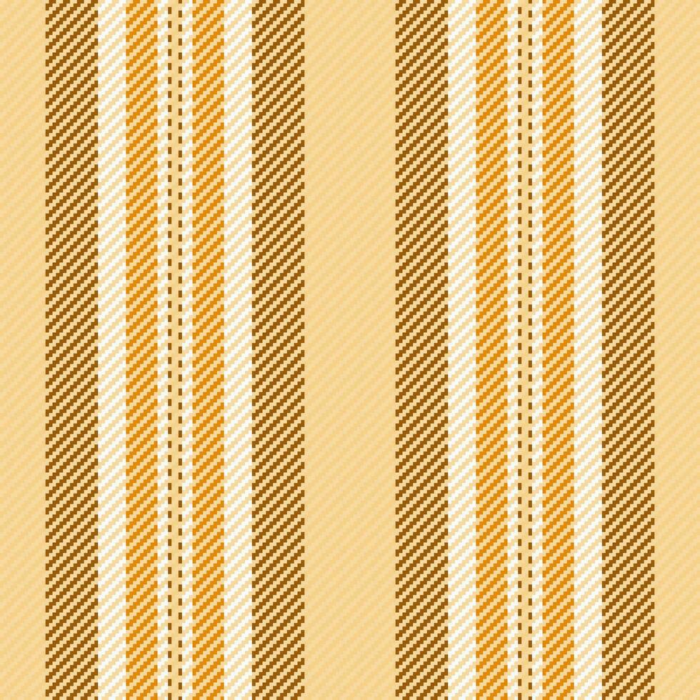 Textile vertical fabric of stripe seamless background with a lines pattern texture vector. vector