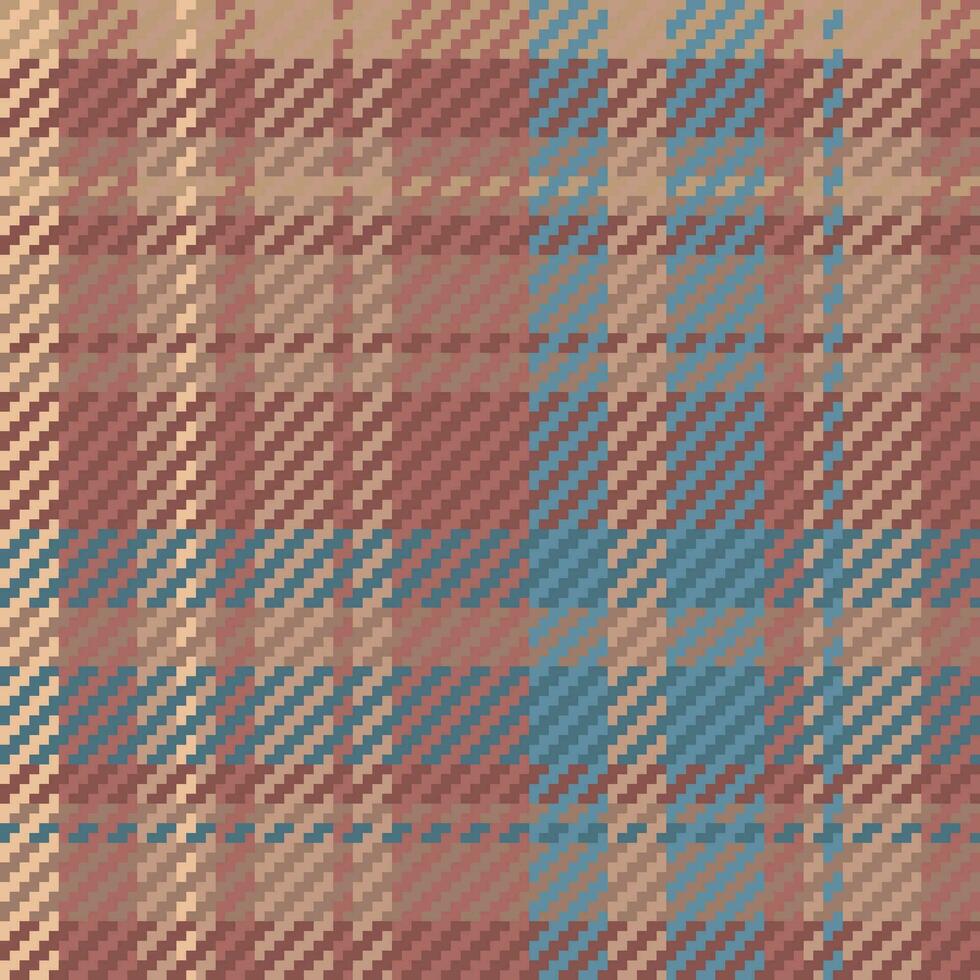 Seamless pattern of scottish tartan plaid. Repeatable background with check fabric texture. Vector backdrop striped textile print.