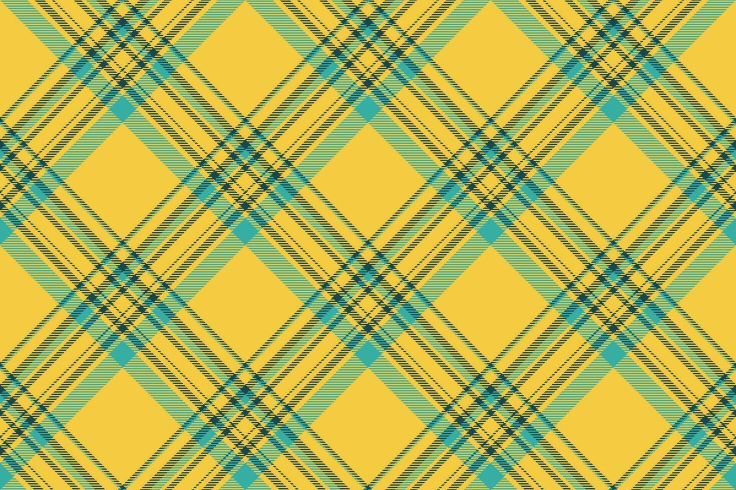 Tartan plaid background, diagonal check seamless pattern. Vector fabric texture for textile print, wrapping paper, gift card, wallpaper.