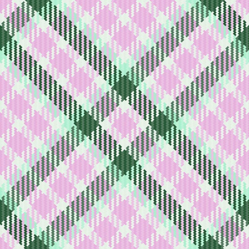 Seamless pattern tartan of fabric texture background with a plaid vector check textile.