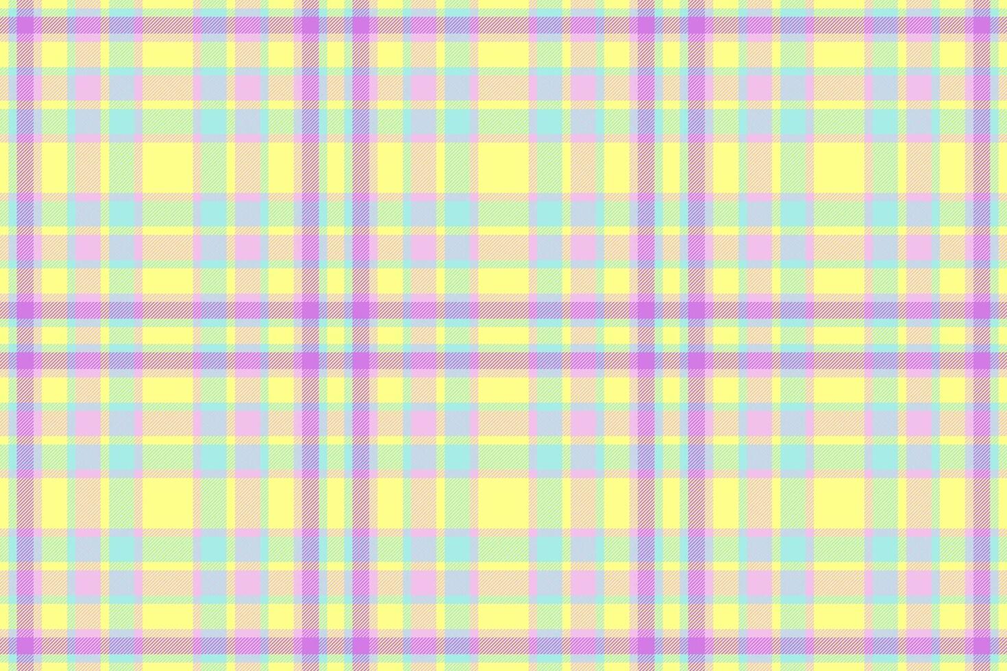 Fabric check pattern of tartan seamless textile with a background texture vector plaid.