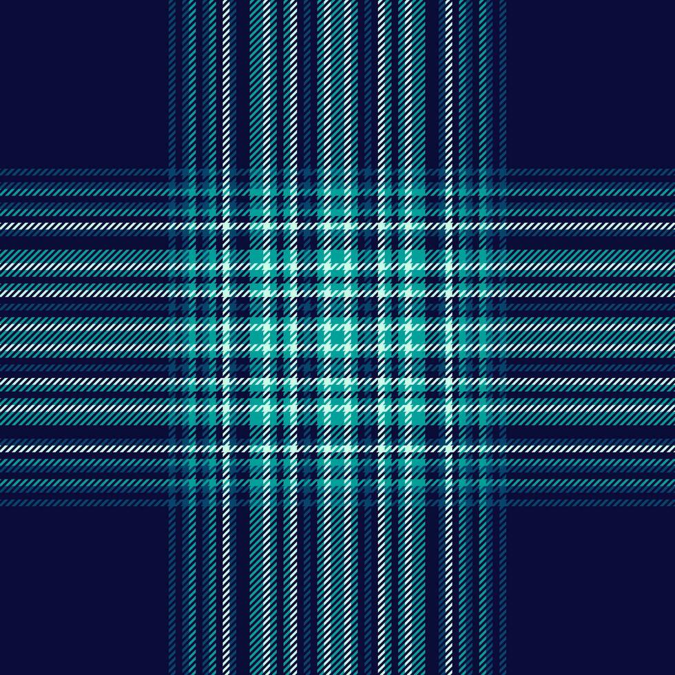 Fabric check textile of background tartan texture with a plaid seamless pattern vector. vector