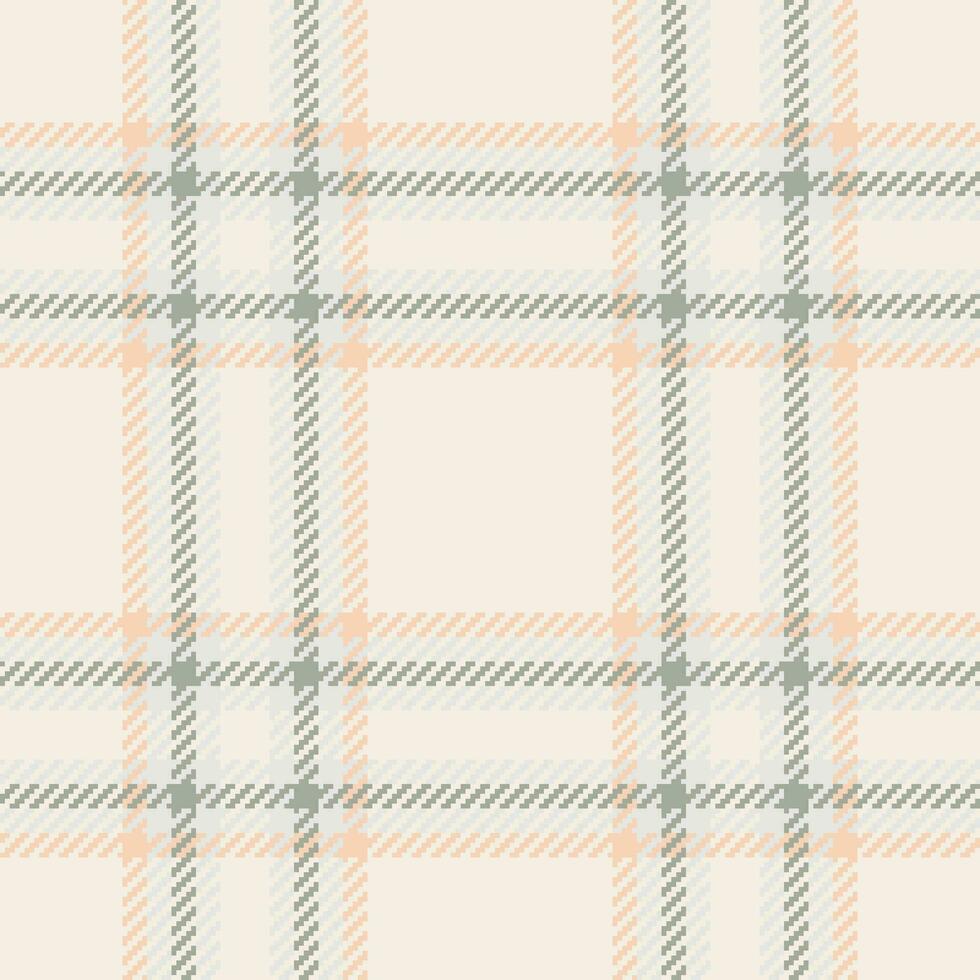 Plaid pattern texture of vector tartan seamless with a check background textile fabric.