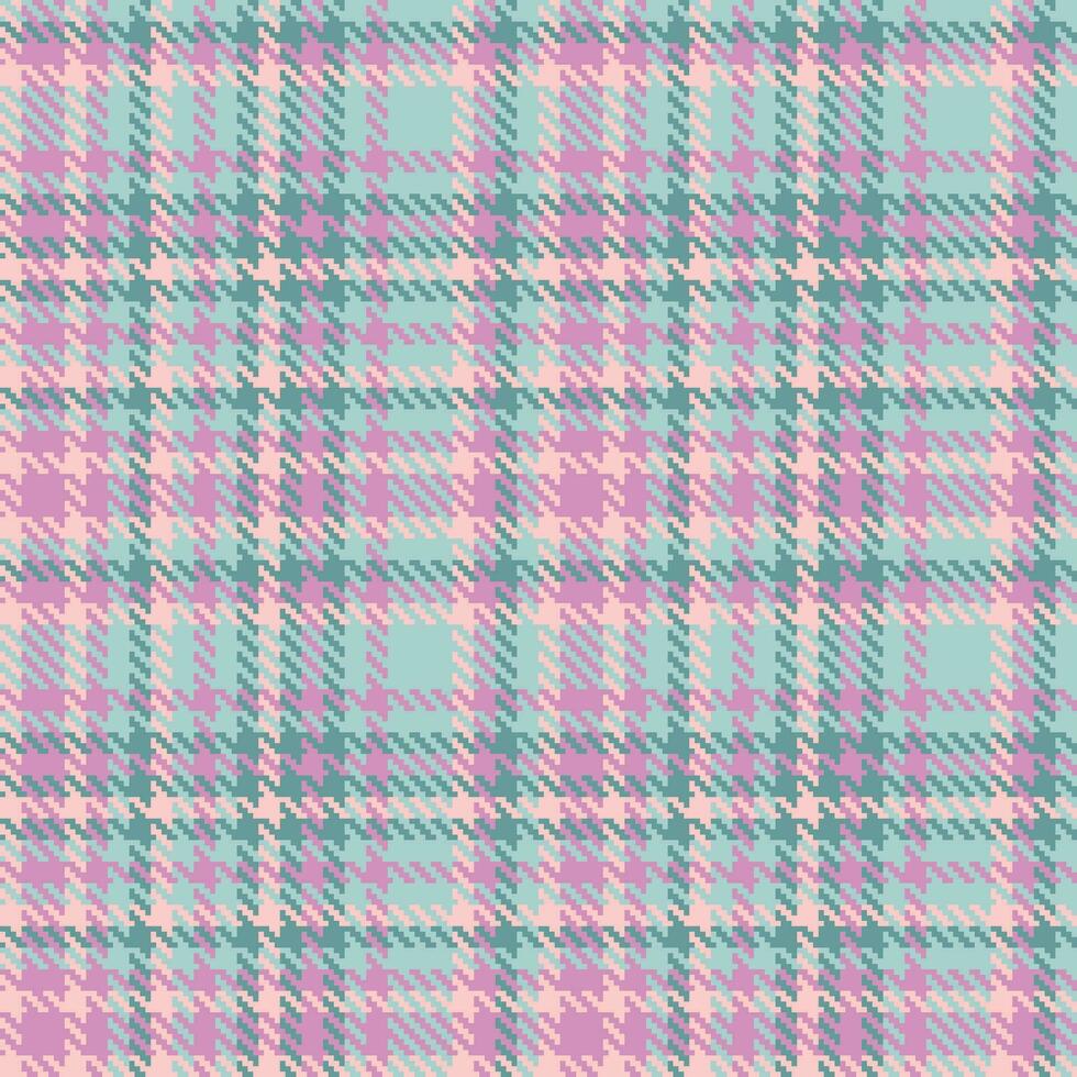 Texture vector pattern of background plaid textile with a tartan check fabric seamless.