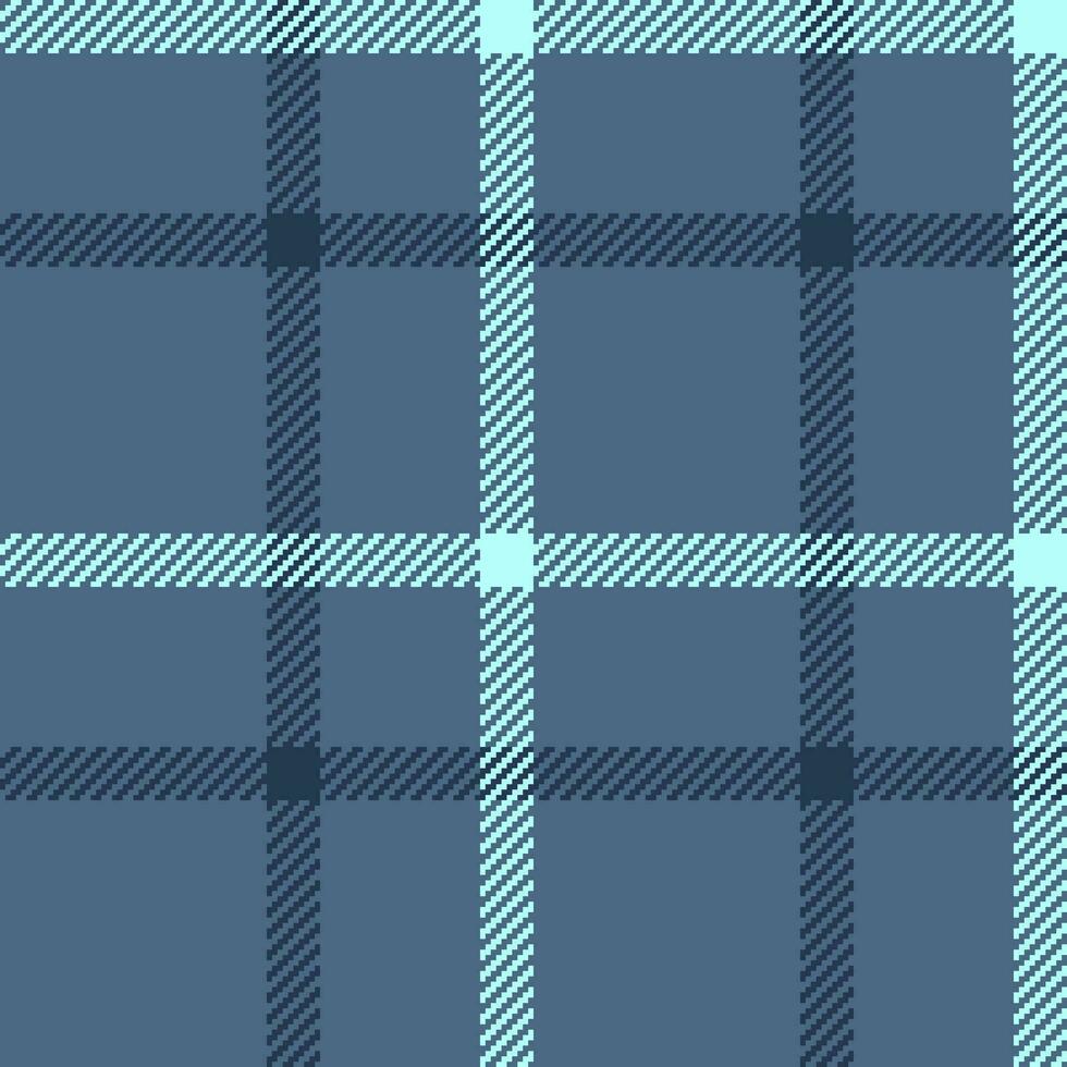 Textile check vector of tartan pattern texture with a seamless fabric plaid background.