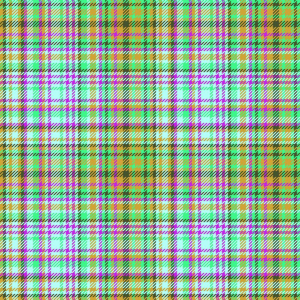 Seamless texture check of tartan background fabric with a vector textile pattern plaid.