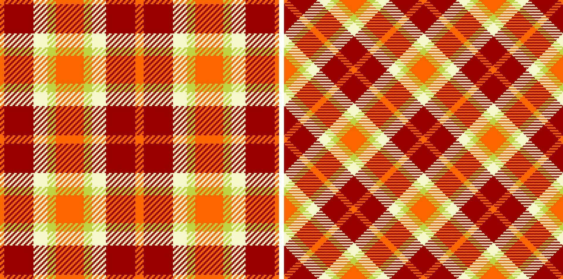 Check fabric background of pattern texture vector with a textile seamless tartan plaid.