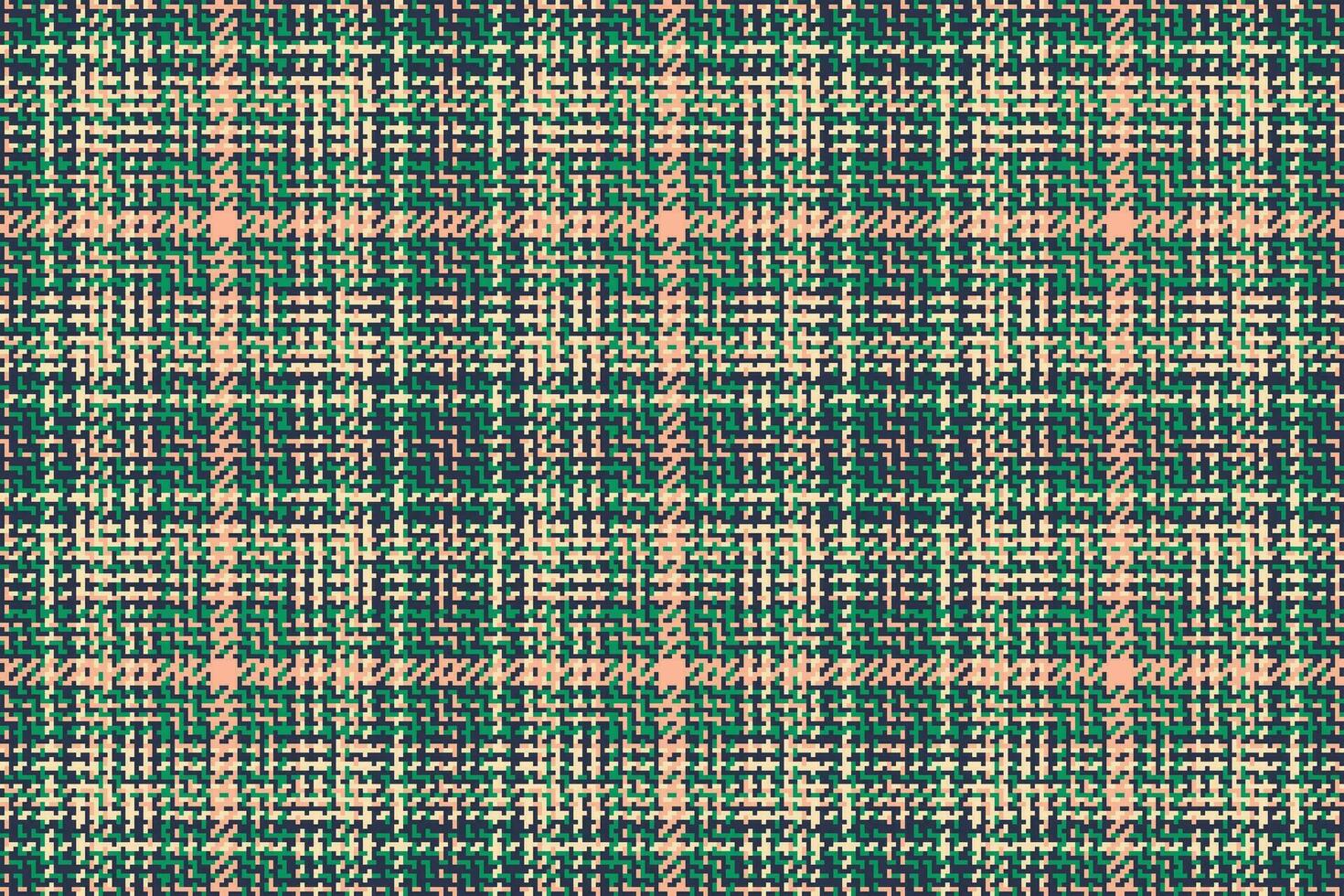 Plaid vector pattern of seamless texture background with a tartan fabric textile check.