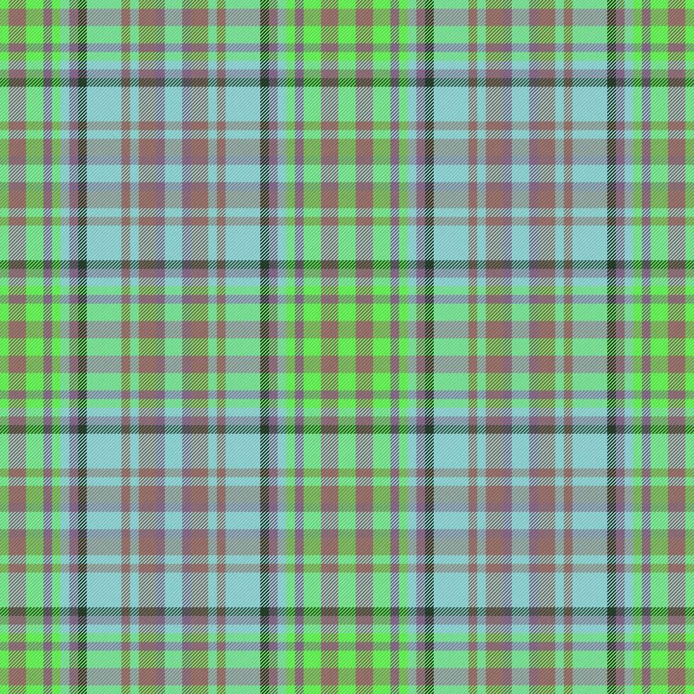 Pattern seamless texture of plaid check textile with a tartan background vector fabric.