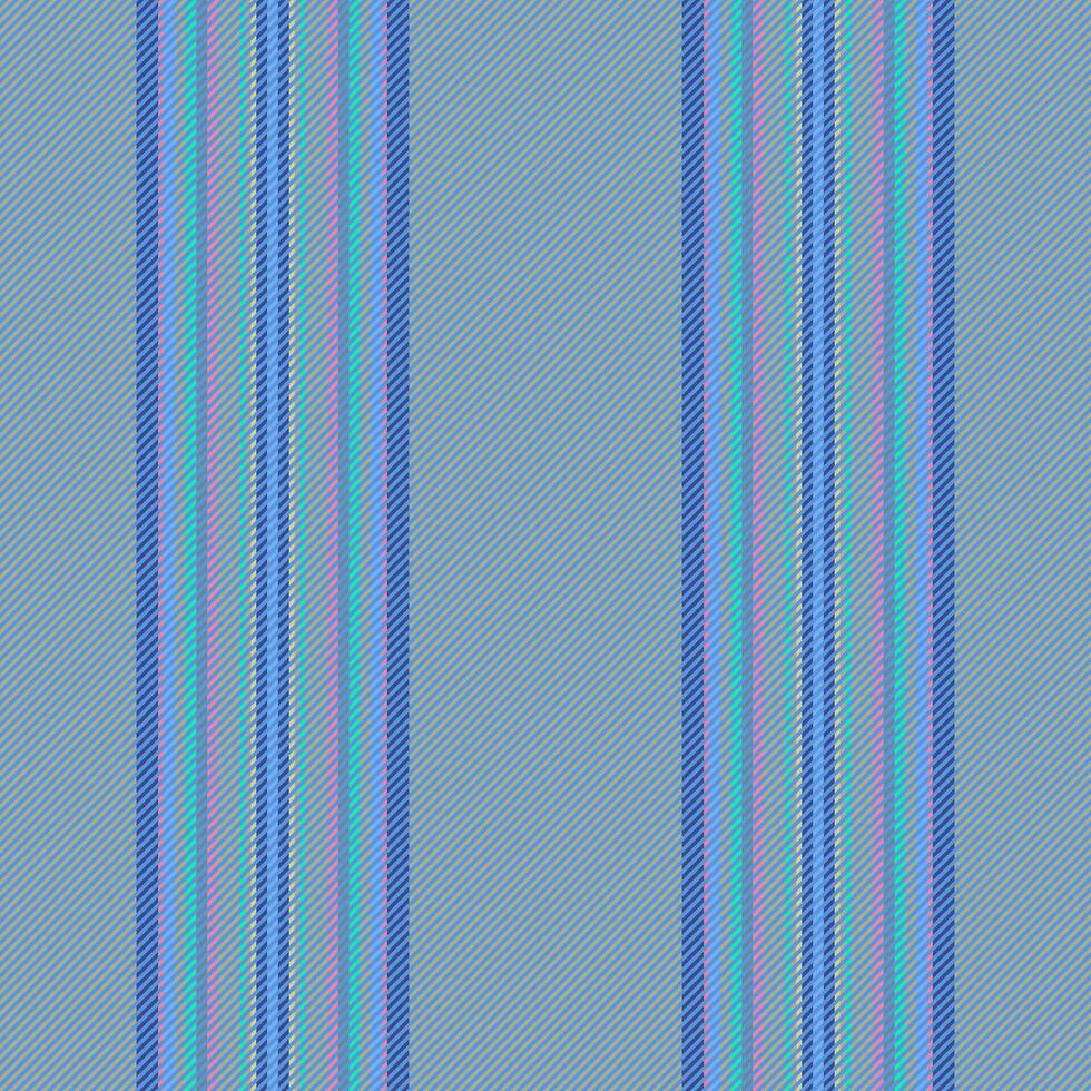 Stripe pattern lines of vertical seamless texture with a background textile fabric vector. vector