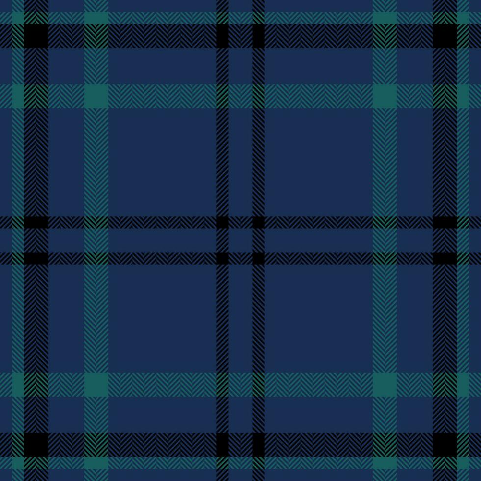 Plaid check pattern. Seamless fabric texture. Tartan textile print. vector