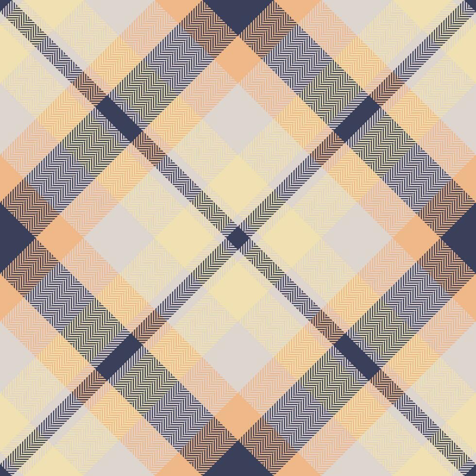 Plaid pattern vector. Check fabric texture. Seamless textile design for clothes, paper print. vector