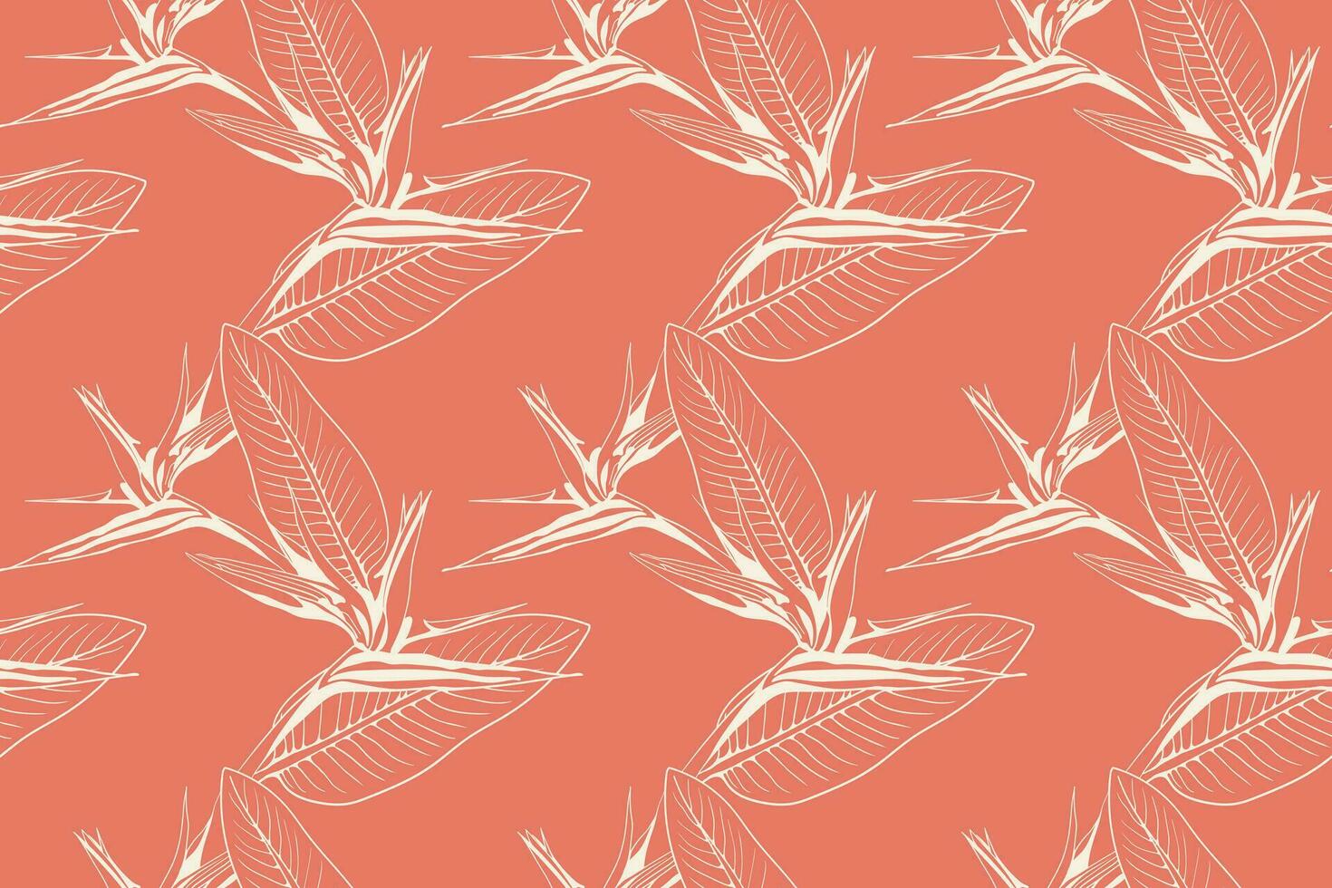 fondo de vector transparente de patrón floral. diseño de papel tapiz de follaje y flores de la naturaleza.