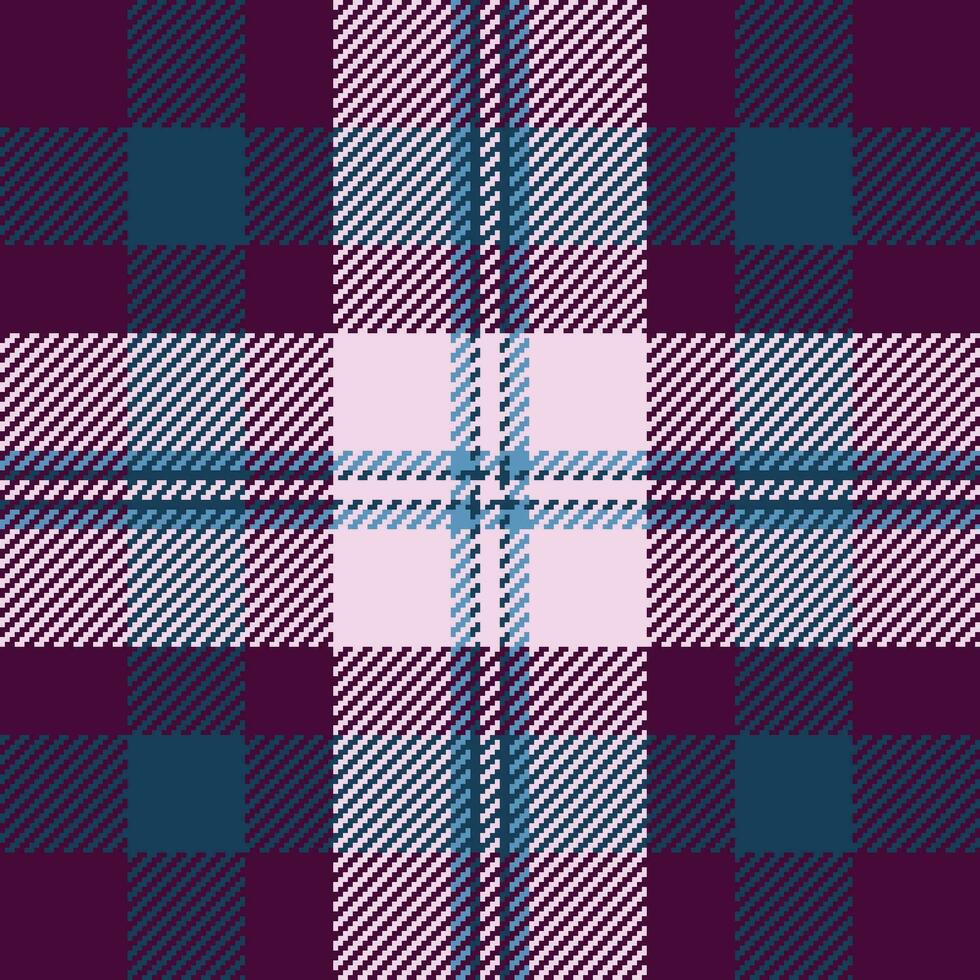 Tartan textile vector of plaid background seamless with a fabric texture pattern check.