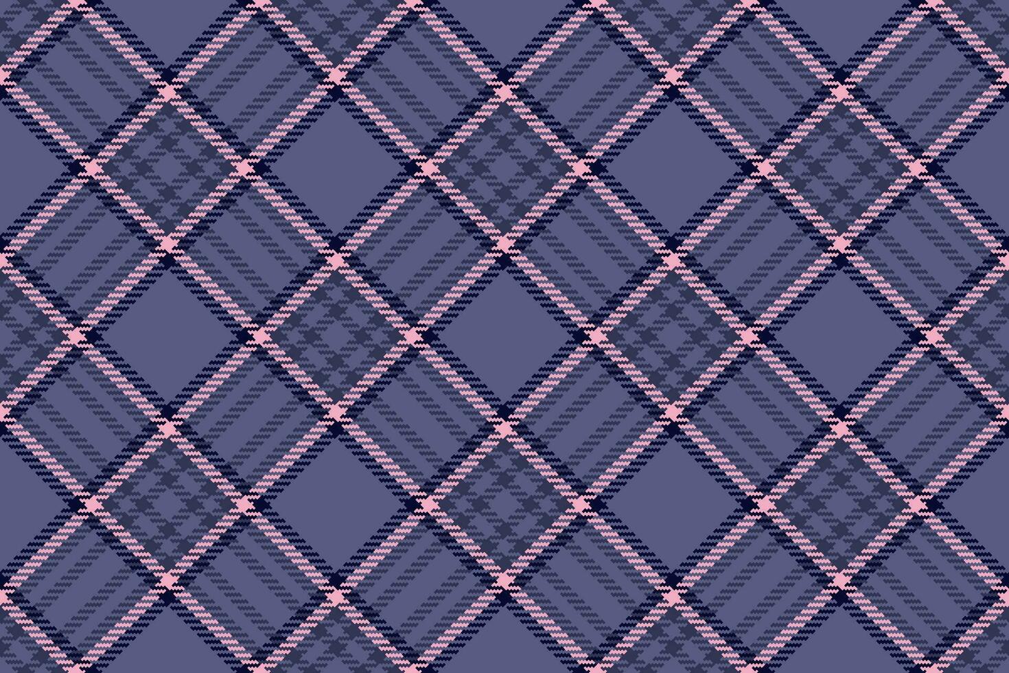 Texture textile seamless of fabric background vector with a check tartan pattern plaid.