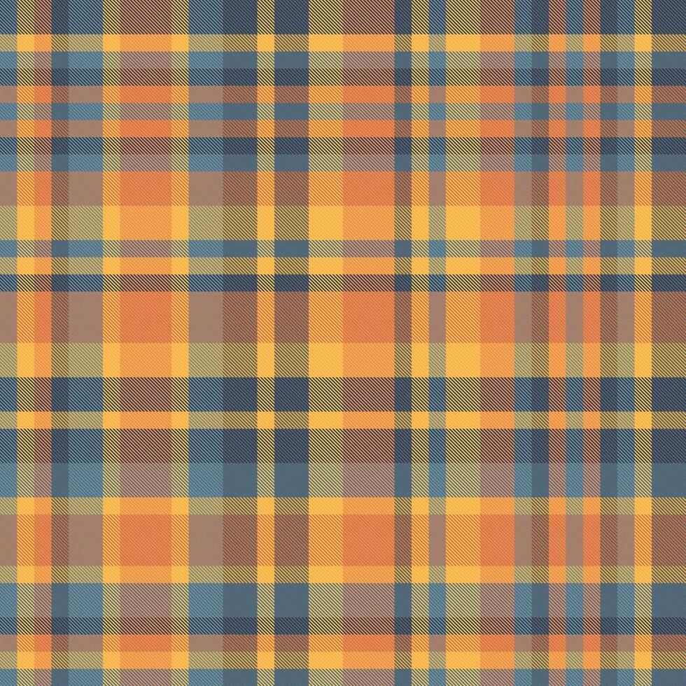 Textile tartan background of pattern texture check with a seamless vector plaid fabric.