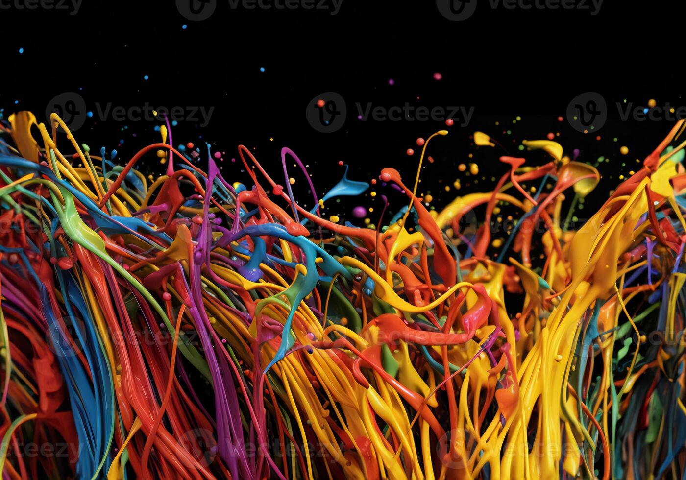 Abstract bright acrylic painted background. Oil paint art texture. Color vivid pattern of creative ink painting. photo